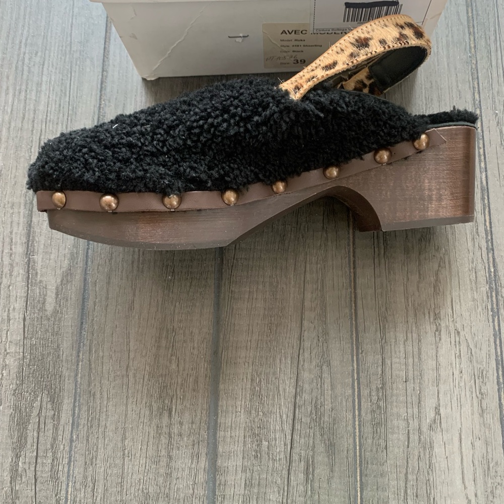Avec Moderation clogs, black, size 39 - Picture 3 of 7